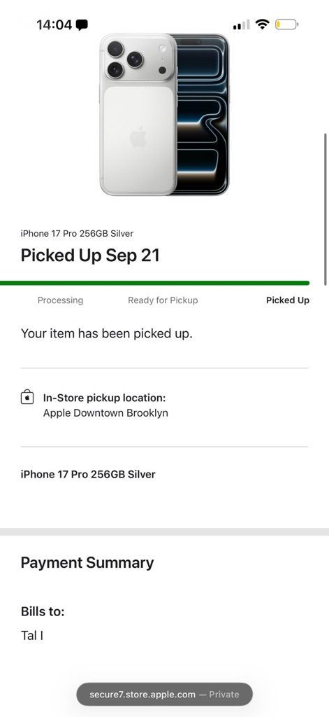 Iphone 17 pro