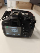 Canon 1200 d and lens