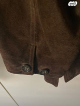 מעיל עור banana republic M