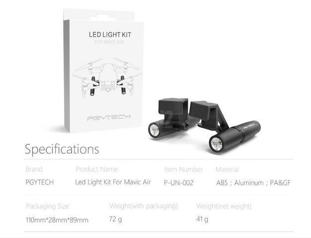 DJI Mavic Air Night Light Kit
