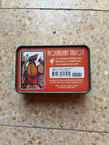 קלפי טארוט Aquarian Tarot