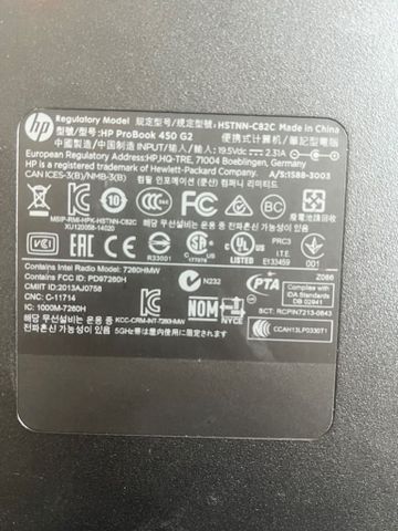Hp probook 450 g2