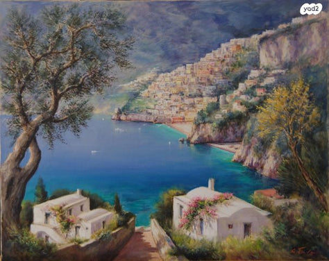 Adolfo Fava, ציור שמן על בד