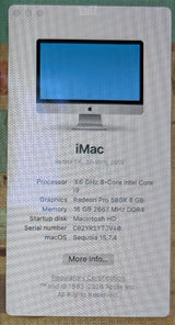 iMac 27 2019 i9