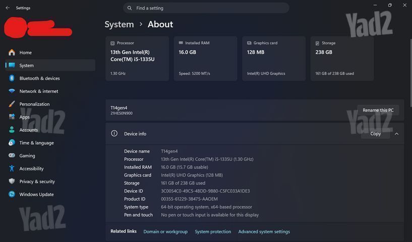 Lenovo ThinkPad T14 Gen 4