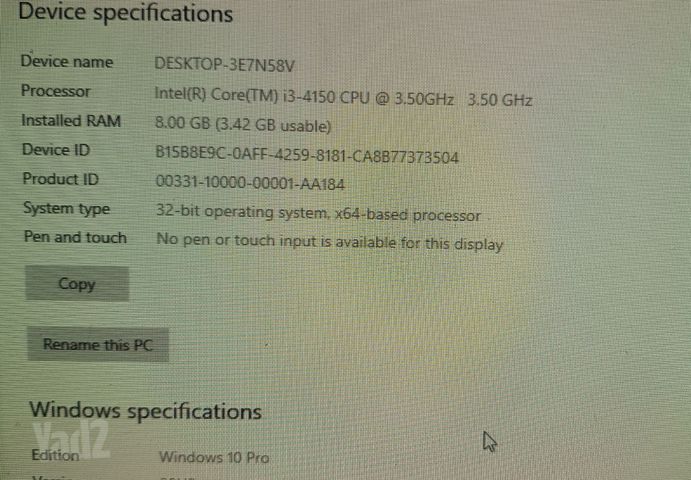 I3  intel DELL