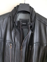 Hugo Boss leather jacket