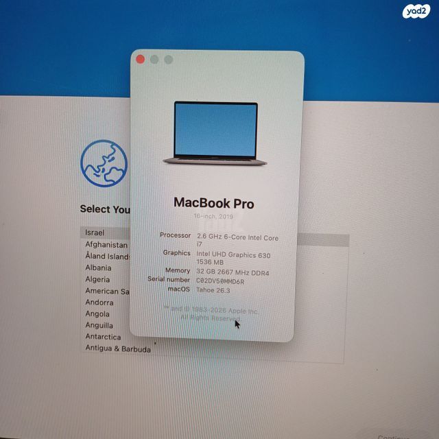 Macbook pro 2019