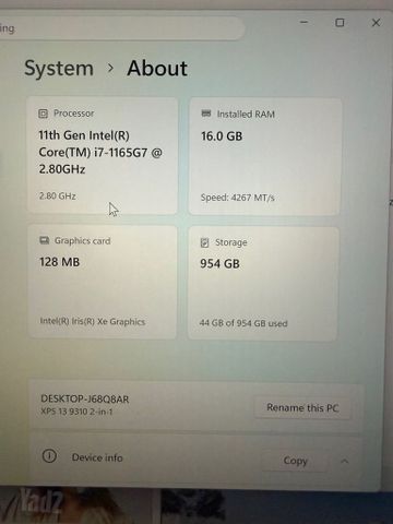 מחשב Dell XPS 13 9310 2-in-1