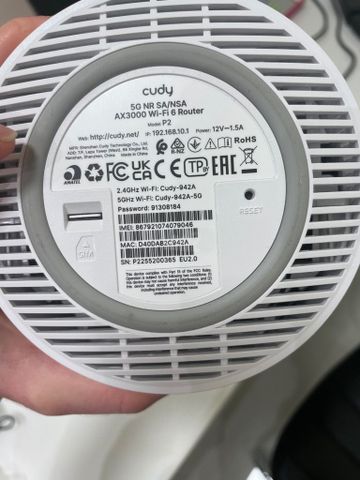 ראוטר cudy 5G WiFi 6 חדשש!!