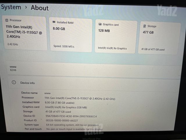 Lenovo IdeaPad 3 15ITL6