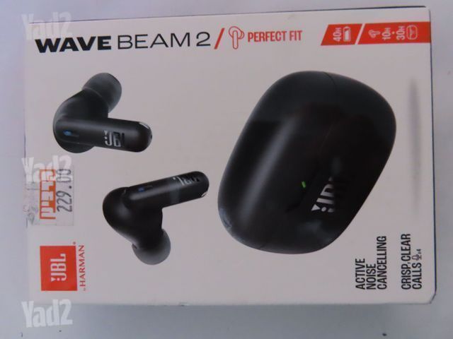 אוזניות דגם JBL WAVE BEAM 2