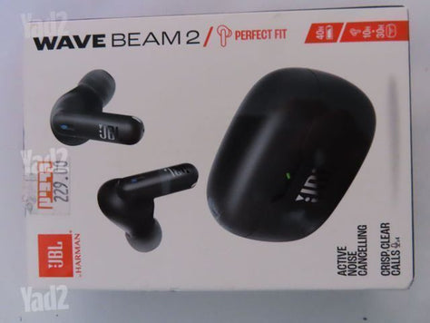 אוזניות דגם JBL WAVE BEAM 2
