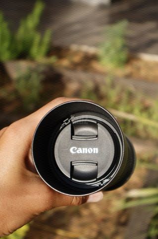 עדשה canon rf 55-210 F/5-7.1