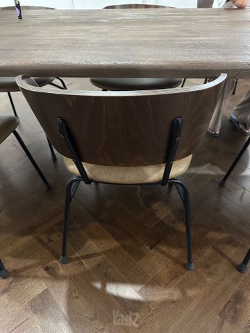 שולחן עץ מלא 250X100