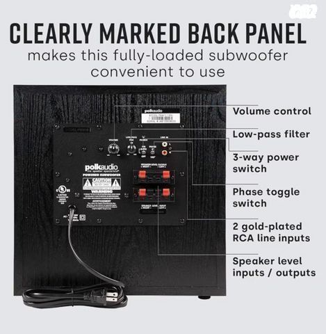 סאבוופר polkaudio psw505 12