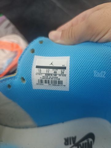 Air jordan 1x off white unc