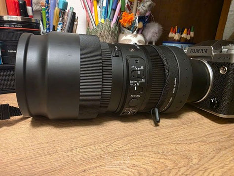 עדשת Sigma 100-400 למצלמת Fuji