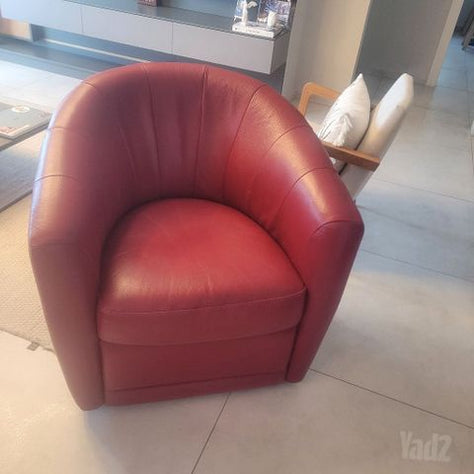 כורסת עור  Italsofa (Natuzzi)