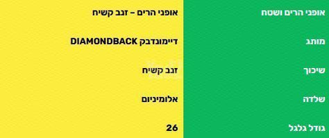 אופני הרים Diamondback