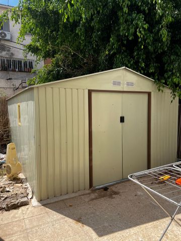 מחסן מתכת 4.46*3.4 ענק