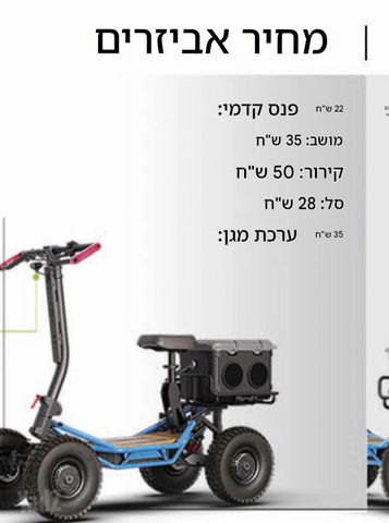 קורקינט סטרום STORM 60V 40A