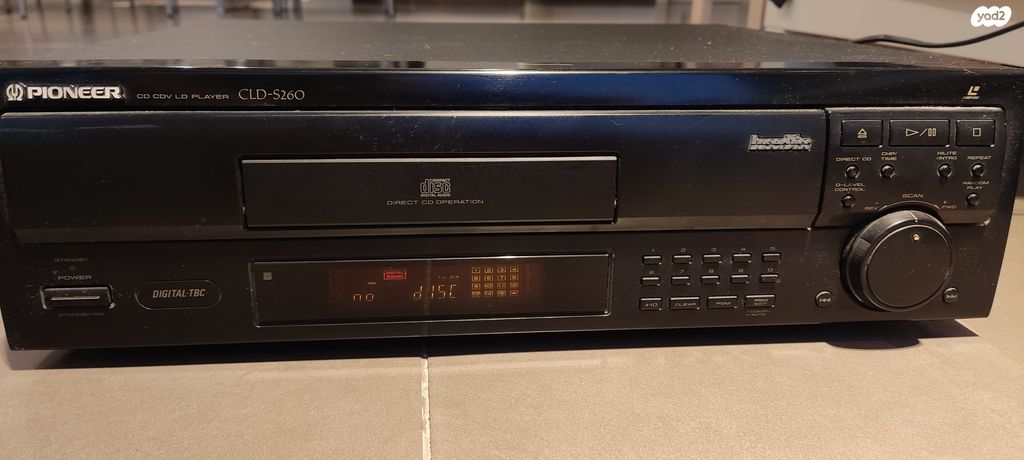 Pooneer CLD-S260 ל CD CDV LD