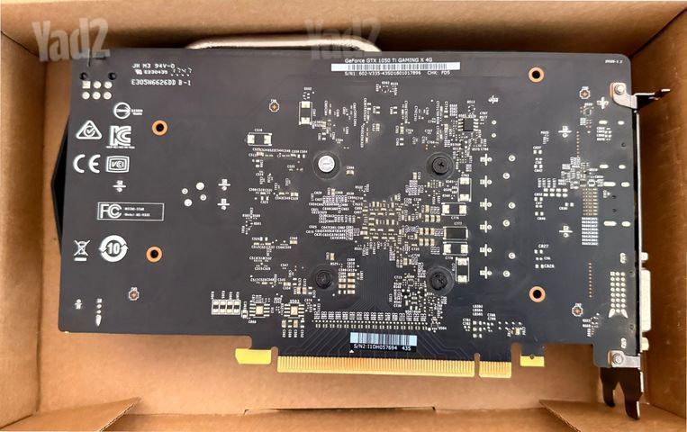 GeForce GTX 1050 Ti GAMING X4G