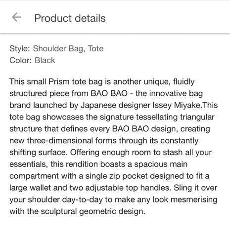 BAO BAO ISSEY MIYAKE Prism