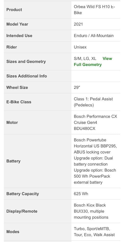 Orbea wild 2021