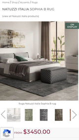 מיטה זוגית Natuzzi Italia