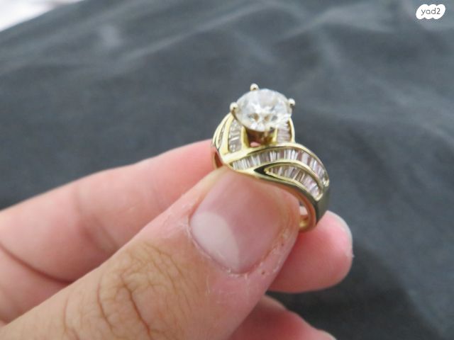 טבעת יהלום 2.27 קראט טבעיים