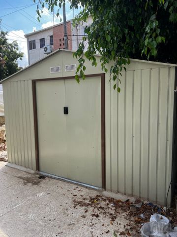 מחסן מתכת 4.46*3.4 ענק