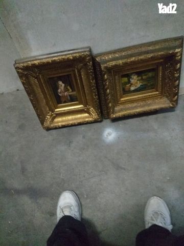 8 תמונות עתיקה שמן א.סגל