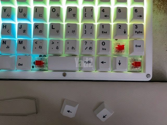 מקלדת 73 Ortholiniar