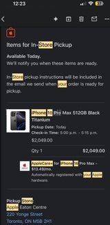 Iphone 16 Pro Max 512 GB