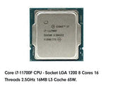 i7-11700F/32GB RAM/לוח B560M