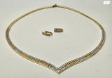 סט תכשיטי זהב 18K