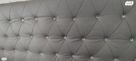 מיטה זוגית לבנה רוחב 1.60