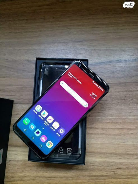 LG Q7+קומפקטי כחול חדש באריזה