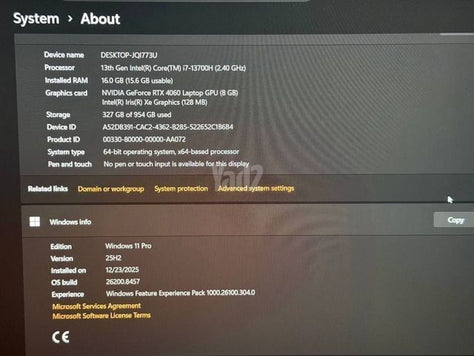 ASUS TUF F15 RTX4060 i7 1TB