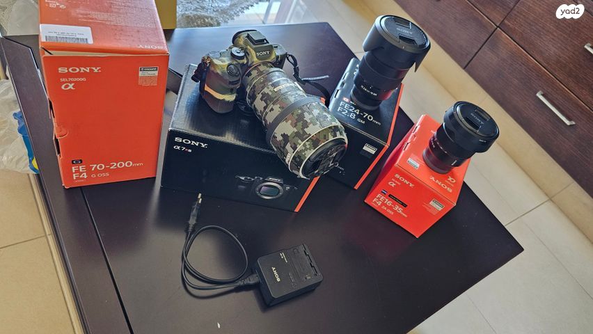 מצלמת sony A7R3 סוני + 3 עדשות