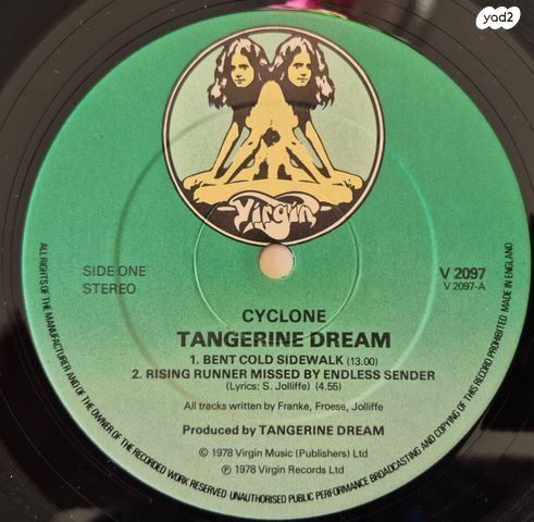 Tangerine Dream - Cyclone (UK)