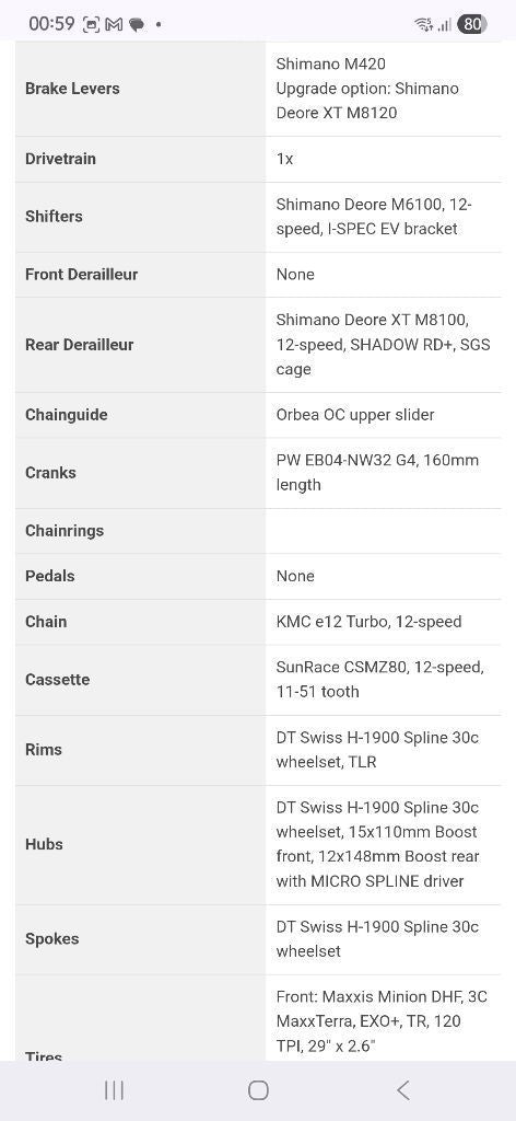 אופני Orbea wild 2021