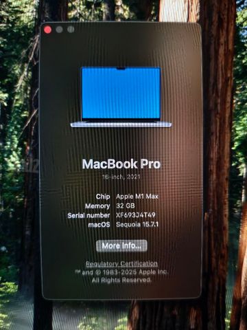 MacBook Pro Max M1