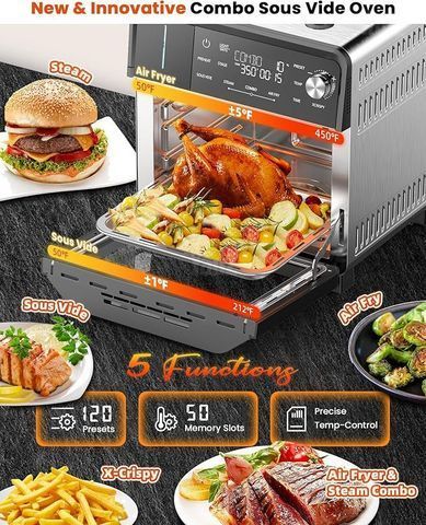 תנור אדים + ChefMaker AI