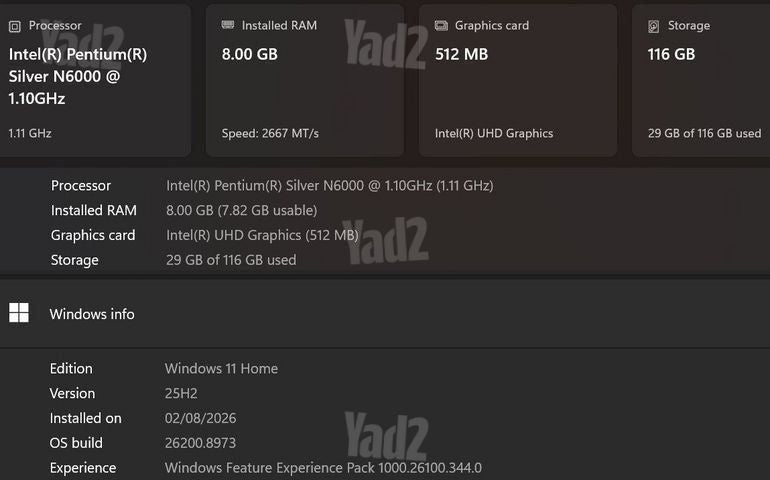 Lenovo IdeaPad 1 15IJL7