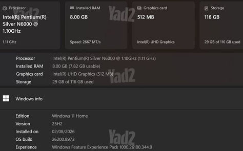 Lenovo IdeaPad 1 15IJL7