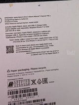 APPLE WATCH ULTRA 3