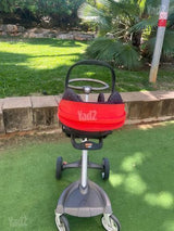 עגלת Stokke אדומה